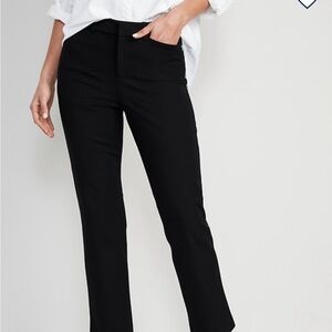 Old Navy Black Pixie Straight Pants